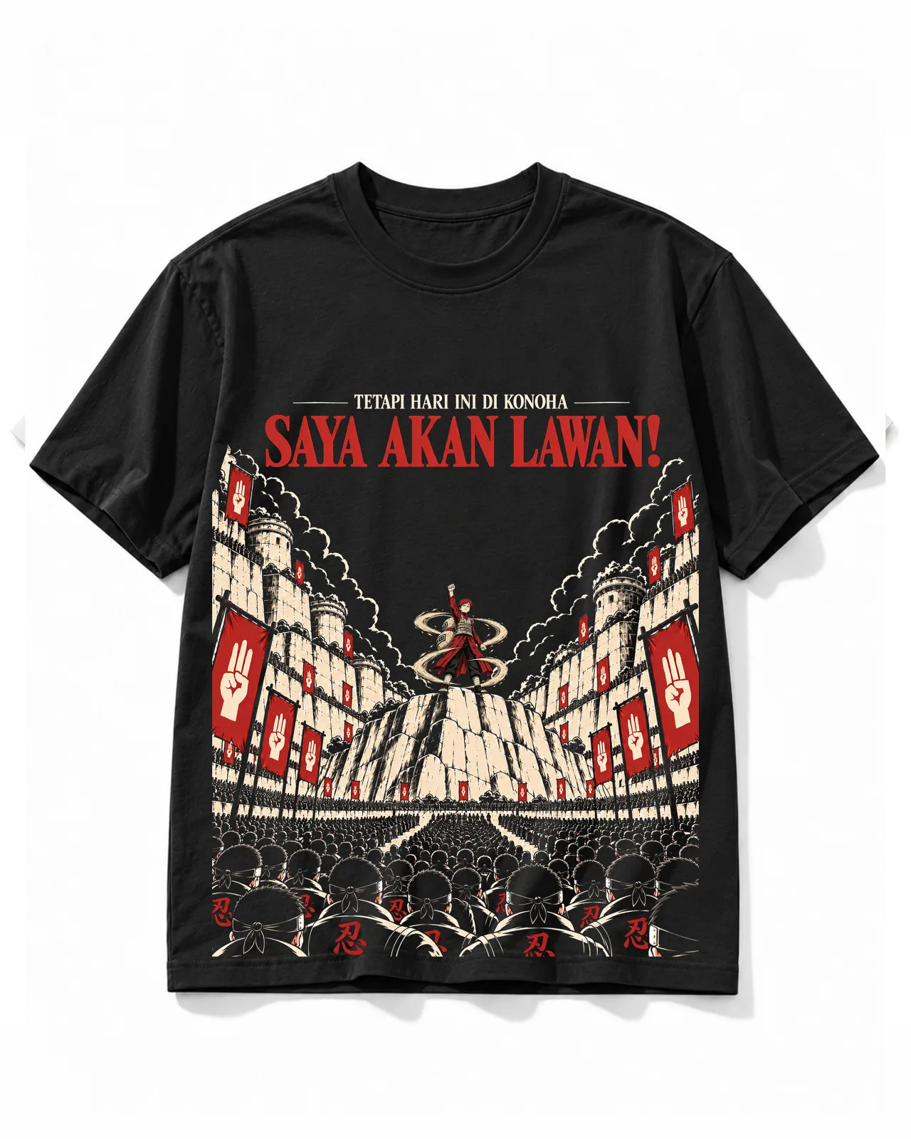 Saya Akan Lawan — Gaara tampak depan