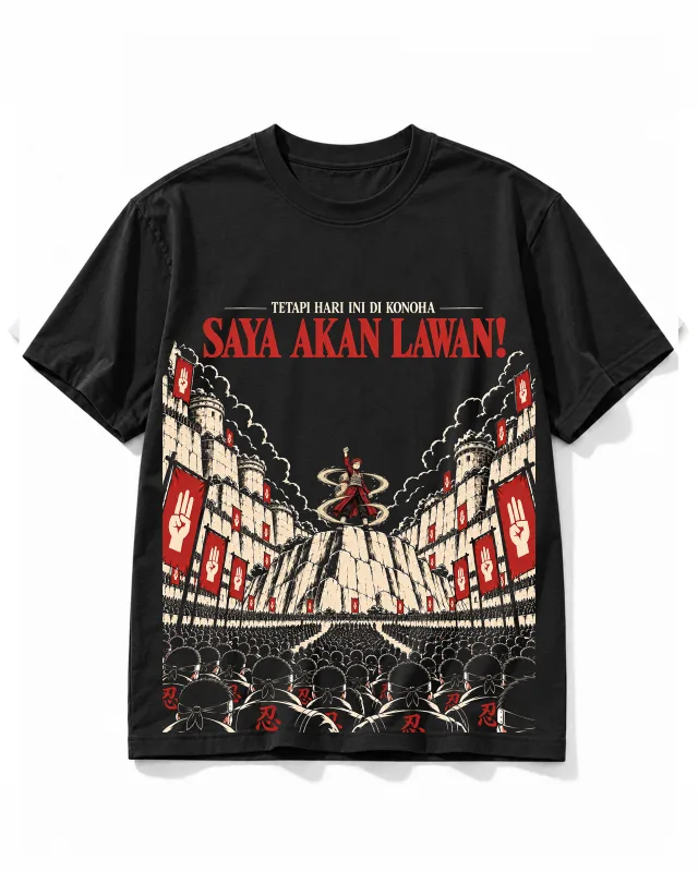 Saya Akan Lawan — Gaara tampak depan